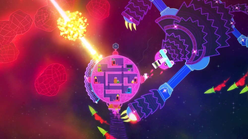 Lovers in a Dangerous Spacetime 3